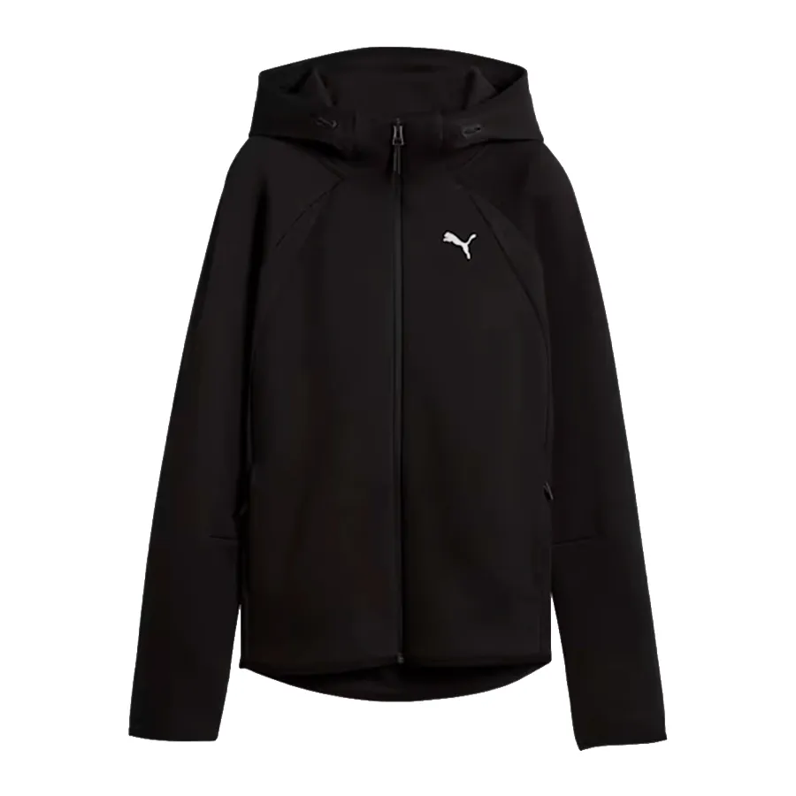 Imagen 2 de 4 de Campera Puma Evostripe Full-Zip Hoodie-NEGRO