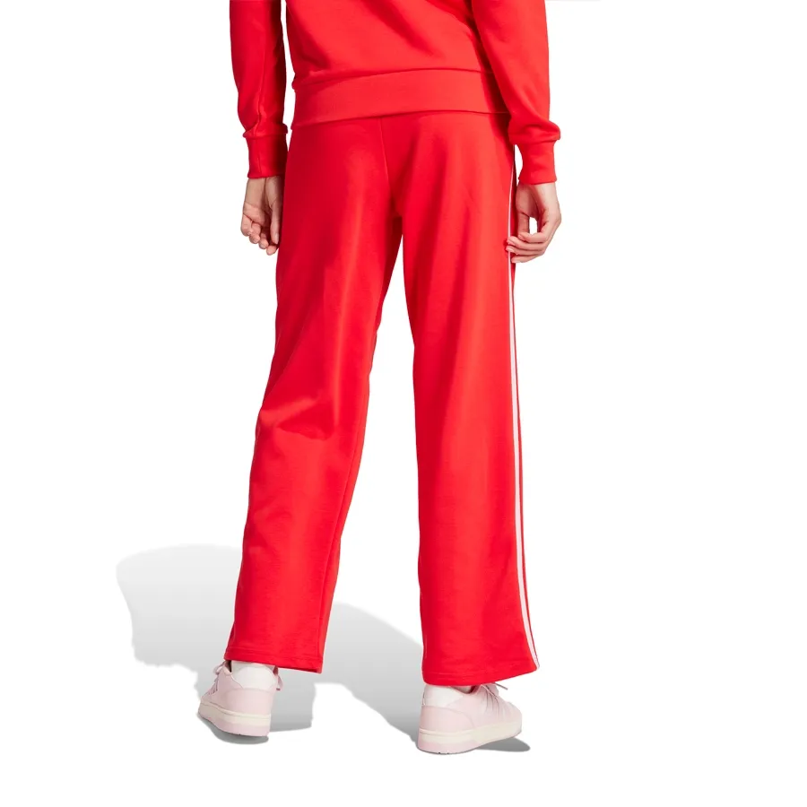 Imagen 1 de 5 de Pantalón adidas Essentials Pop French Terry-ROJO