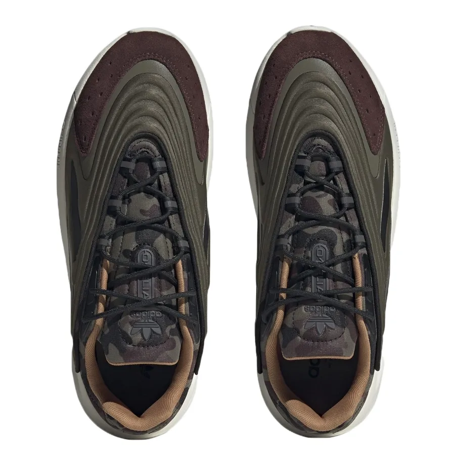 Imagen 4 de 8 de Zapatillas adidas originals Ozelia-VERDE MUSGO/GRIS/BORDO