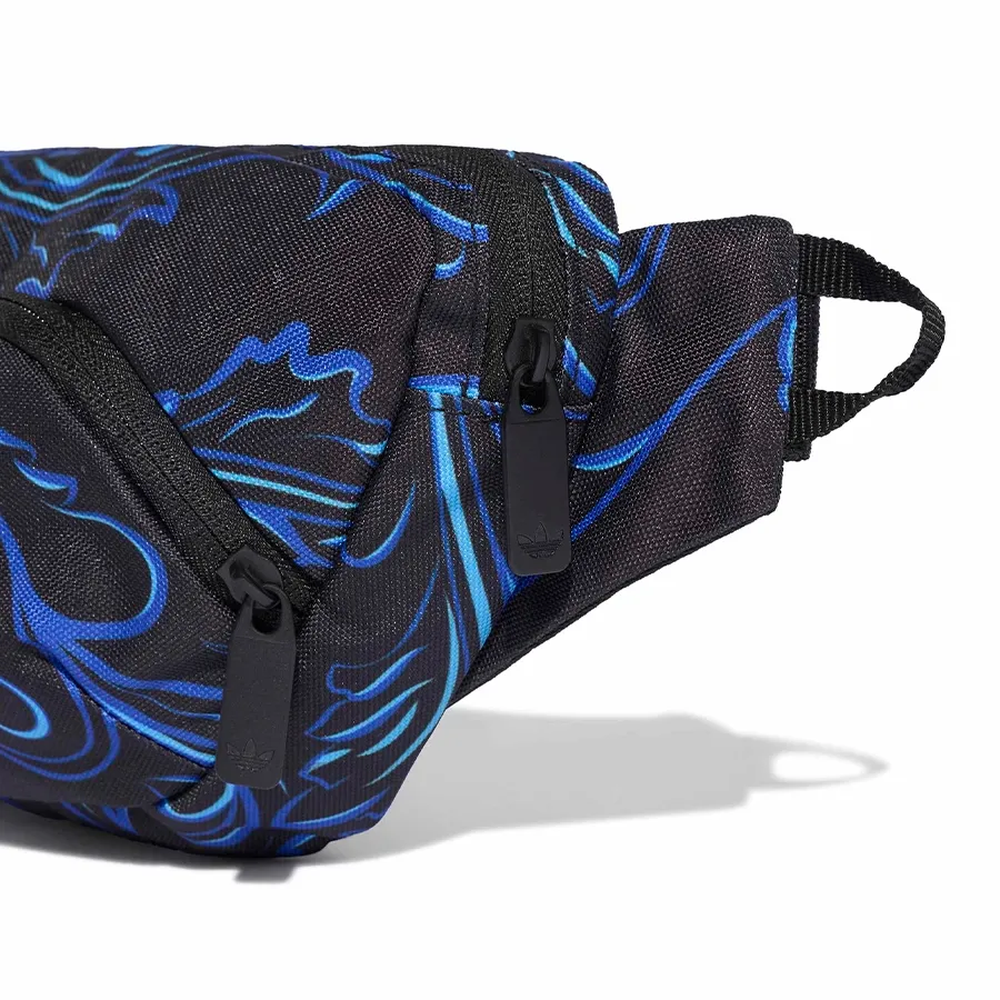 Imagen 3 de 5 de Riñonera adidas originals Selección Argentina 26-NEGRO/AZUL/CELESTE
