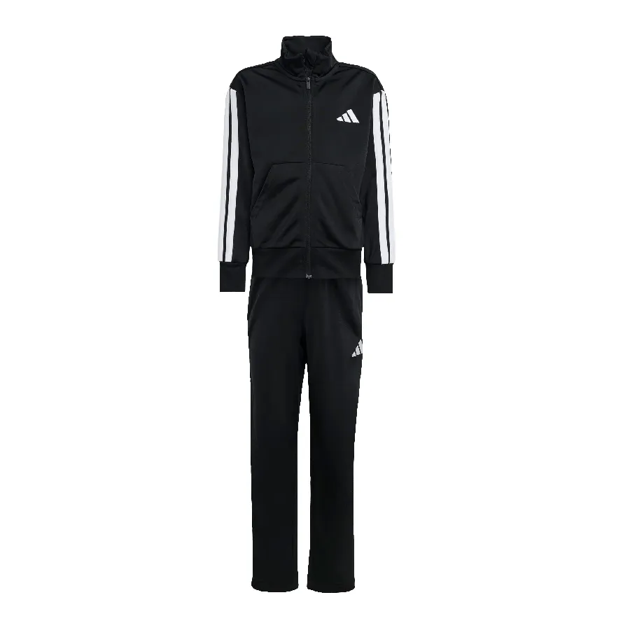 Imagen 2 de 6 de Conjunto adidas Essentials Climacool Track Suit Kids-NEGRO/BLANCO