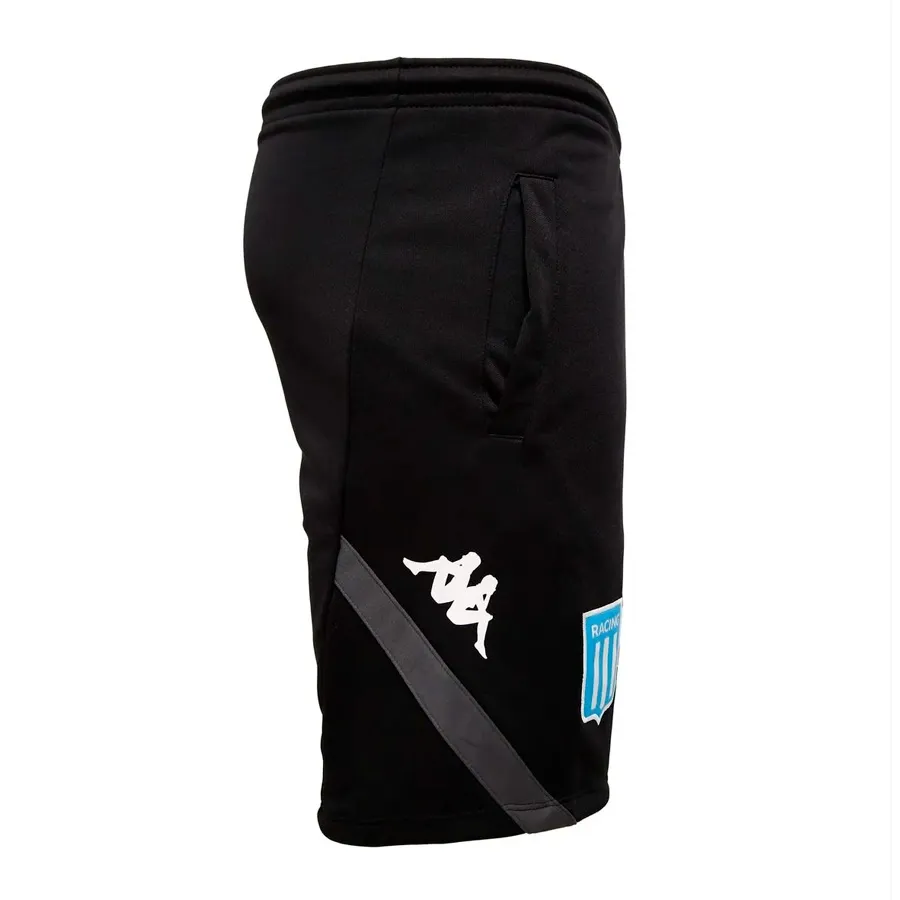 Imagen 2 de 5 de Kappa Shorts  Bermuda De Salida Racing 2023-NEGRO