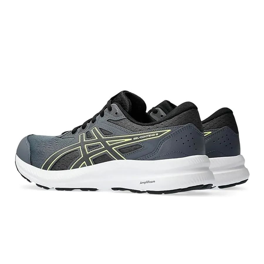 Imagen 2 de 6 de Zapatillas Asics Gel Contend 8-GRIS/NEGRO/VERDE