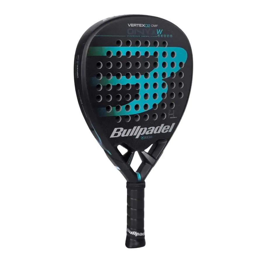 Imagen 1 de 4 de Paleta Bullpadel Pala Vertex Onyx Comfort 2.0-NEGRO/TURQUESA