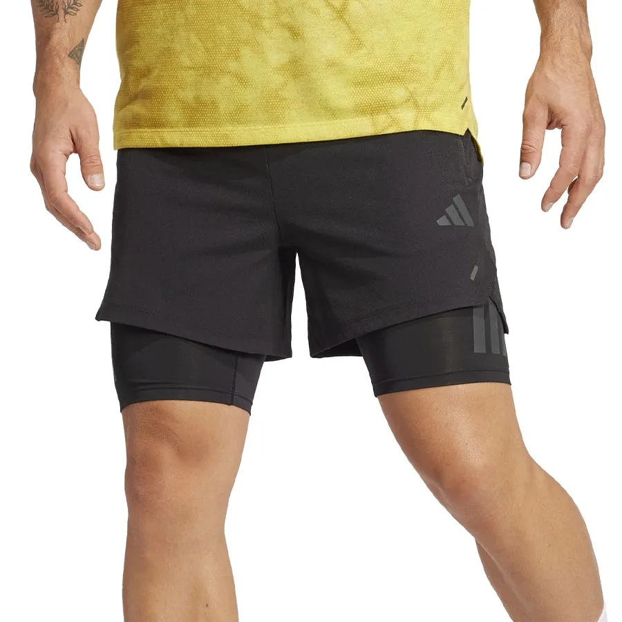 Imagen 0 de 5 de Pantalón adidas Power 2 en 1-NEGRO