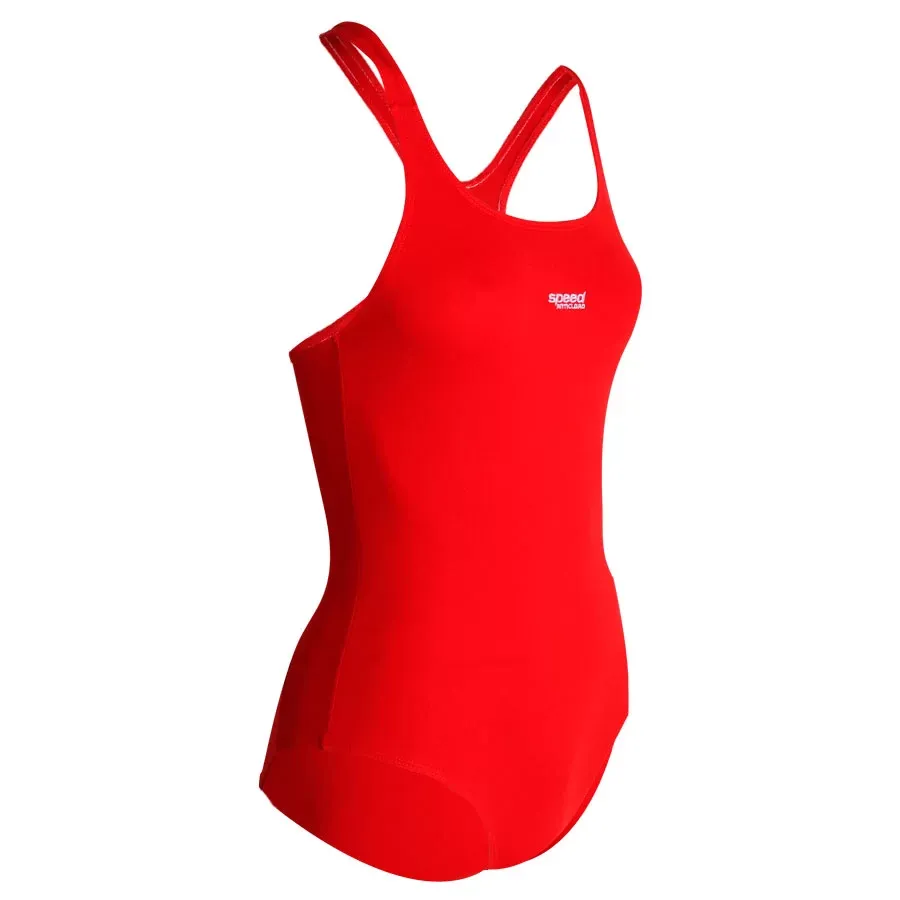 Imagen 1 de 3 de Malla Speed Nena Anticloro Lisa-ROJO
