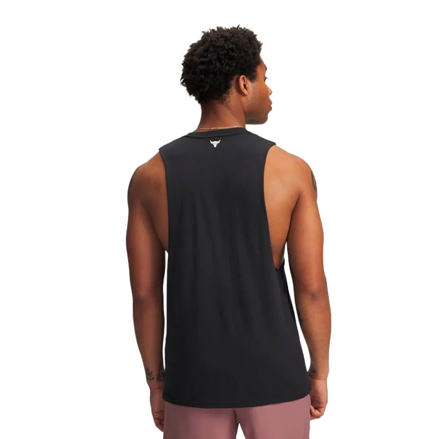 Imagen 1 de 2 de Musculosa Under Armour Project Rock-NEGRO