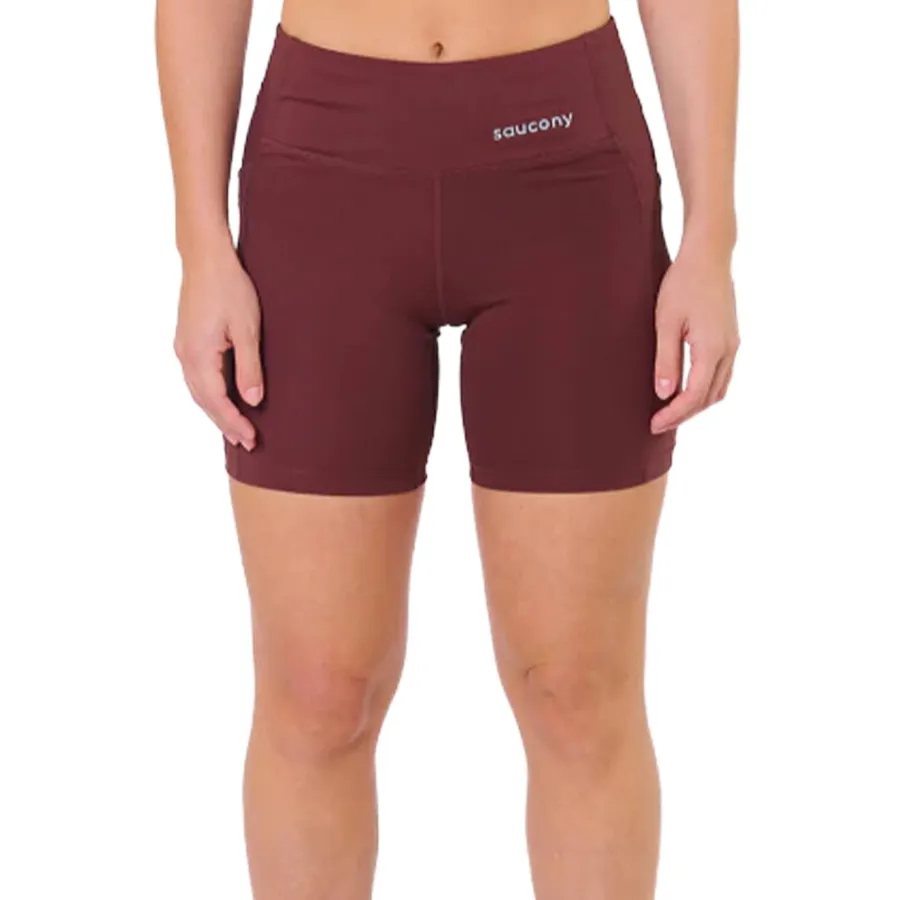 Imagen 0 de 5 de Saucony Calzas Elevate 6" Short-CHOCOLATE