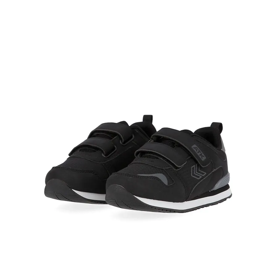 Imagen 1 de 6 de Zapatillas Atomik Casual Velcro Tyler 22-NEGRO/GRIS