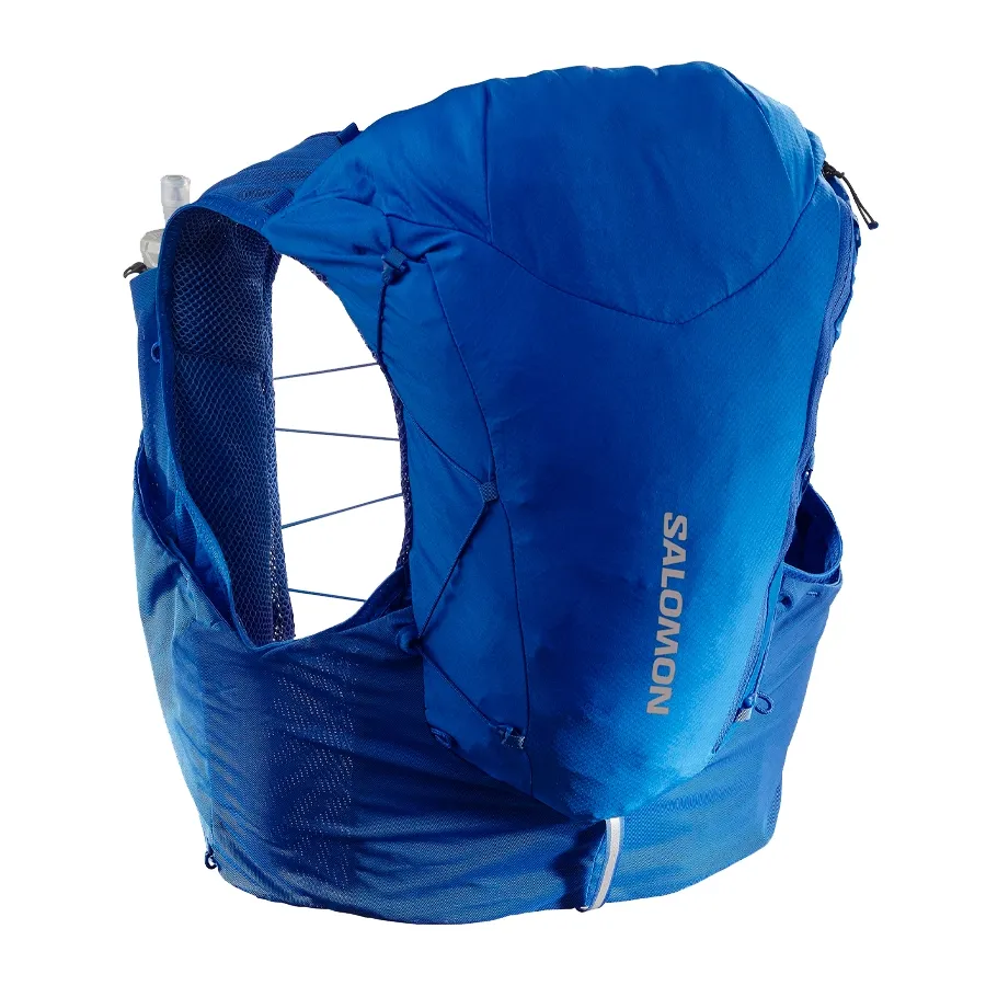 Imagen 1 de 8 de Chaleco Salomon Adv Skin 12-AZUL/GRIS