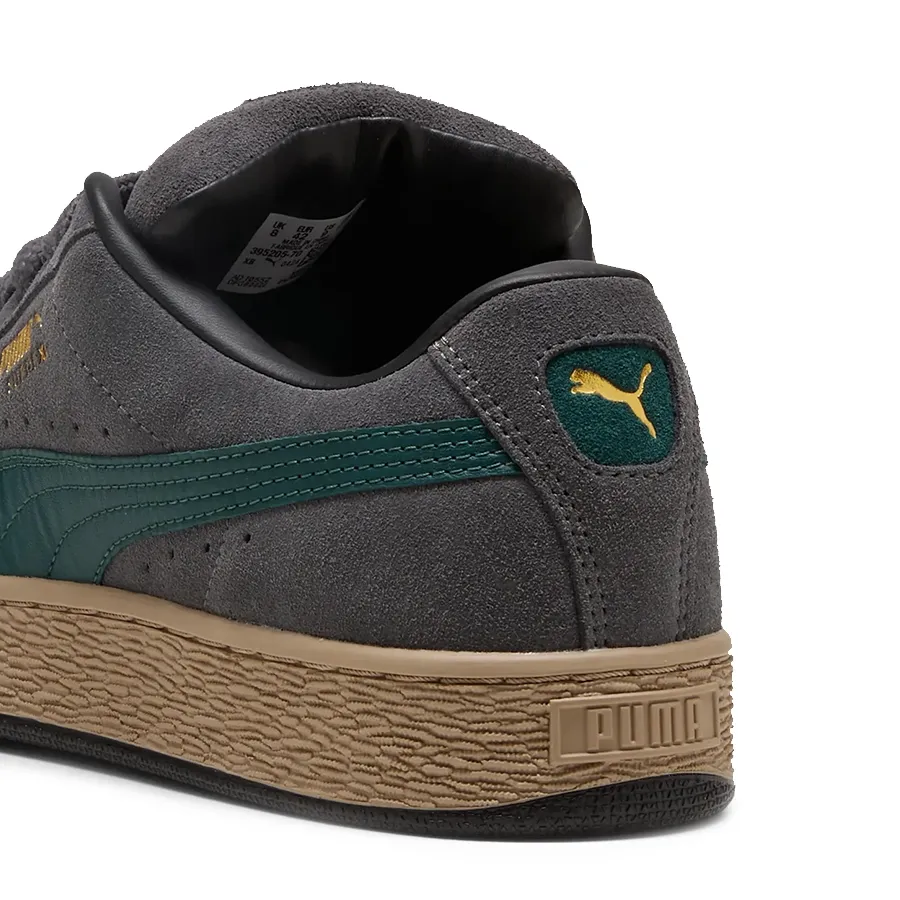 Imagen 5 de 6 de Zapatillas Puma Suede XL-GRAFITO/VERDE