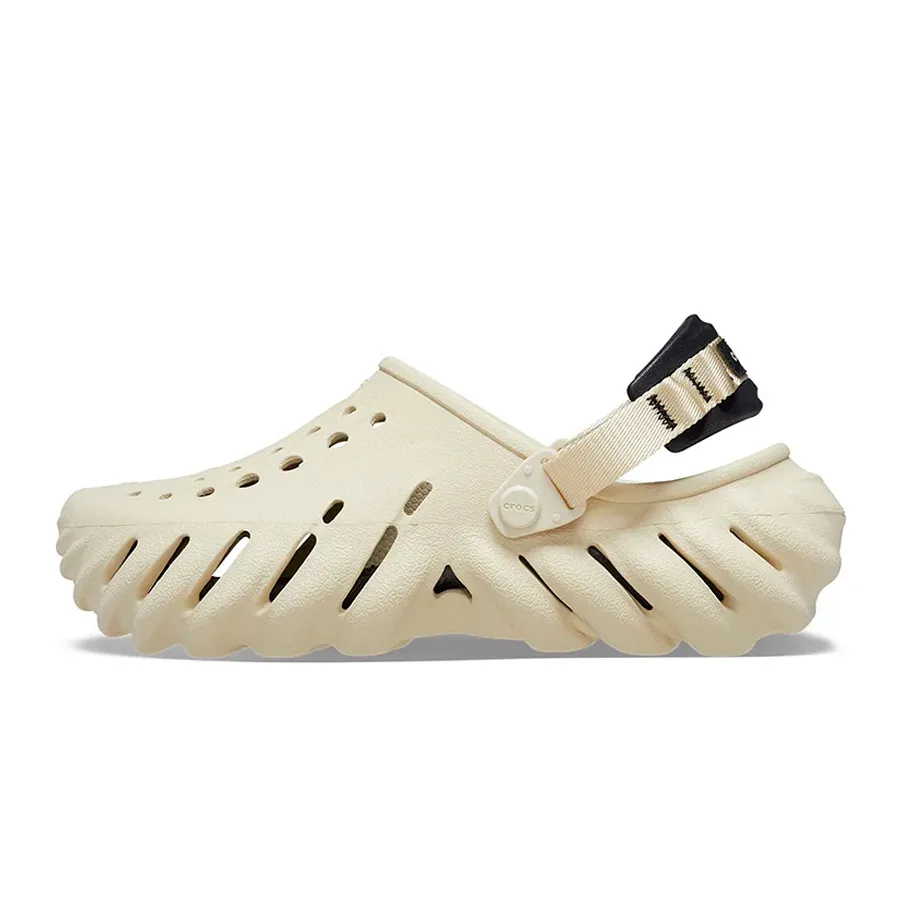 Imagen 2 de 7 de Zapatillas Crocs Echo Clog-HUESO/NEGRO