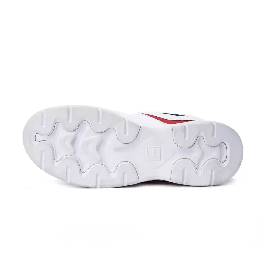 Imagen 3 de 4 de Zapatillas Fila Ray-BLANCO/ROJO/VERDE