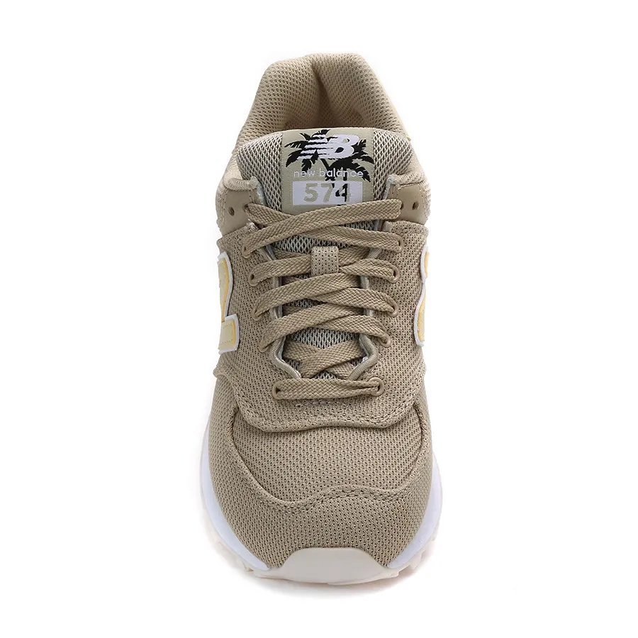 Imagen 1 de 4 de Zapatillas New Balance 574-BEIGE/DORADO/AMARILLO