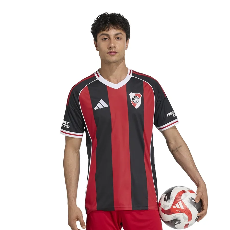 Imagen 0 de 6 de Remera adidas Camiseta Alternativa River Plate 25/26-NEGRO/ROJO