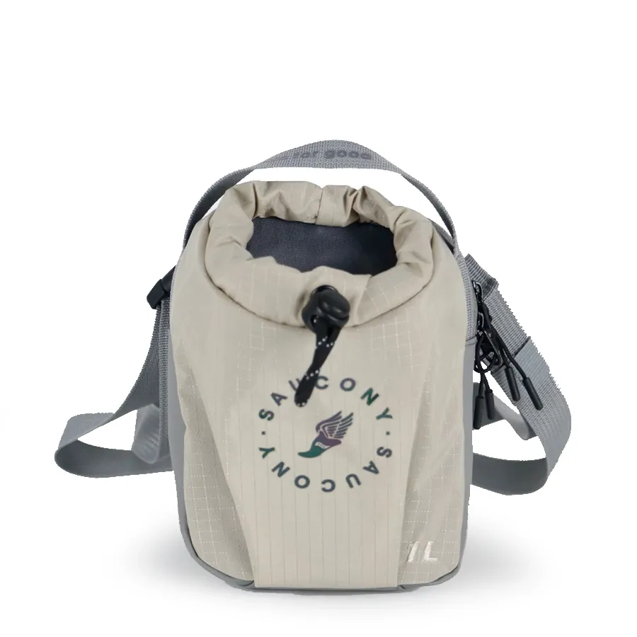 Imagen 3 de 5 de Bandolera Saucony Peregrine Crossbody-VERDE SECO/GRIS