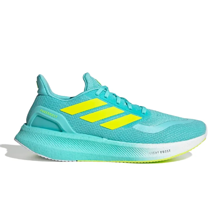 Imagen 0 de 7 de Zapatillas adidas Pureboost 5-AQUA/AMARILLO FLUOR