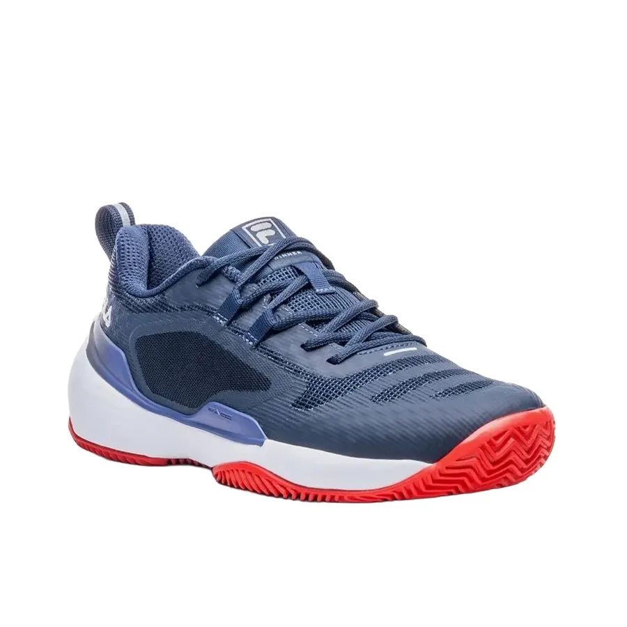 Imagen 1 de 5 de Zapatillas Fila Winner Clay-MARINO/ROJO