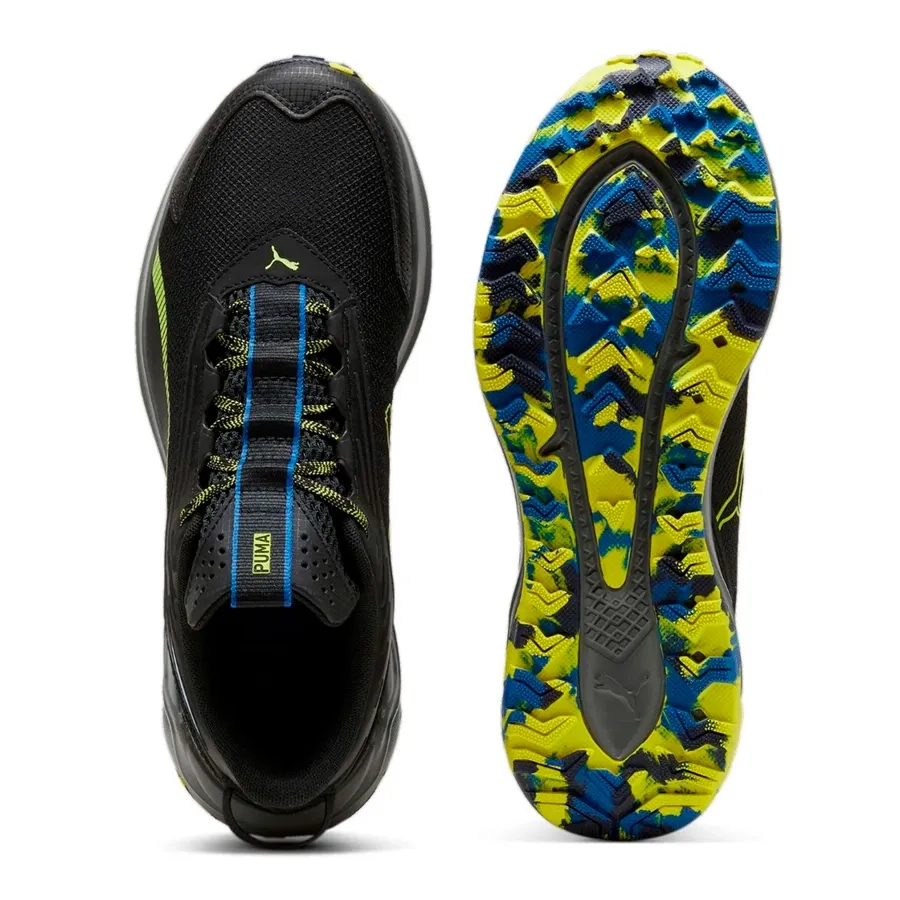 Imagen 3 de 5 de Zapatillas Puma Extend Lite Trail-NEGRO/AMARILLO/AZUL
