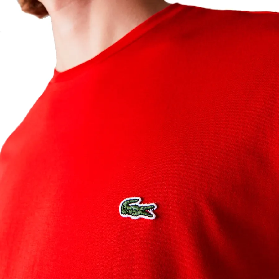 Imagen 4 de 5 de Remera Lacoste Cols Roules-ROJO