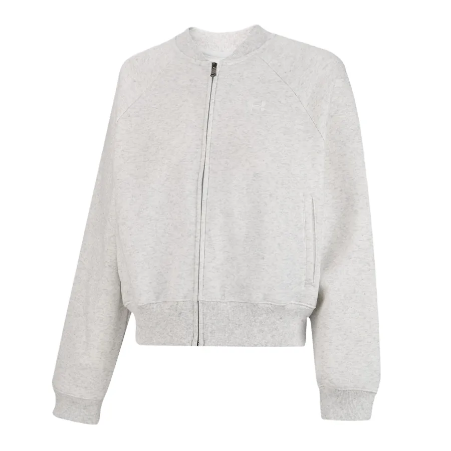 Imagen 0 de 4 de Campera Under Armour bomber Rival Fleece-BLANCO