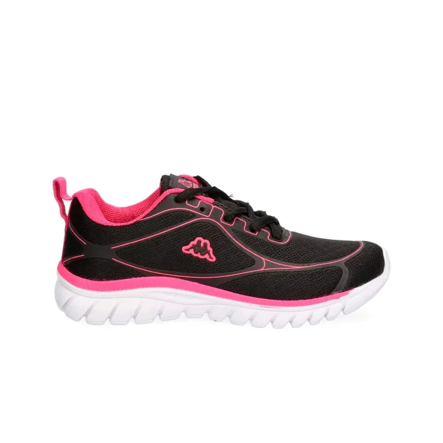 Imagen 0 de 6 de Zapatillas Kappa Rufo Kids-NEGRO/FUCSIA
