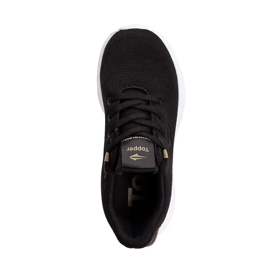 Imagen 3 de 5 de Zapatillas Topper Lambi Kids-NEGRO/BLANCO