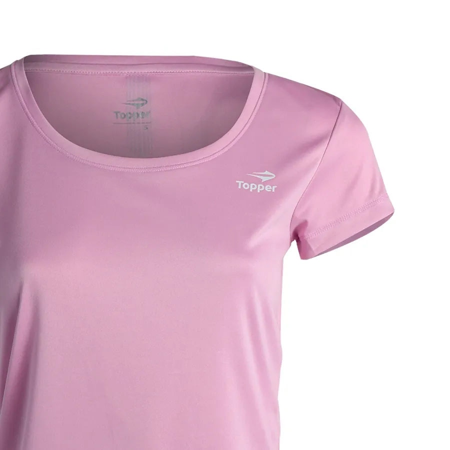 Imagen 3 de 4 de Remera Topper Fitness Basica New-ROSA