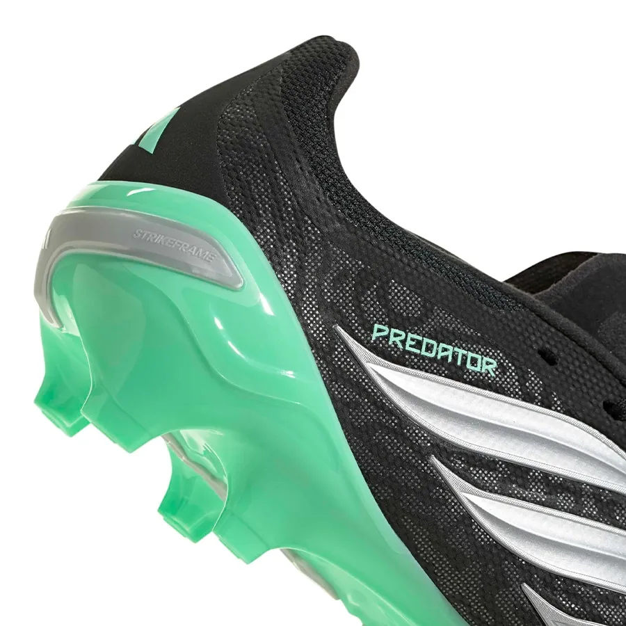 Imagen 3 de 7 de Botines adidas Predator League Fg-NEGRO-PLATA-MENTA