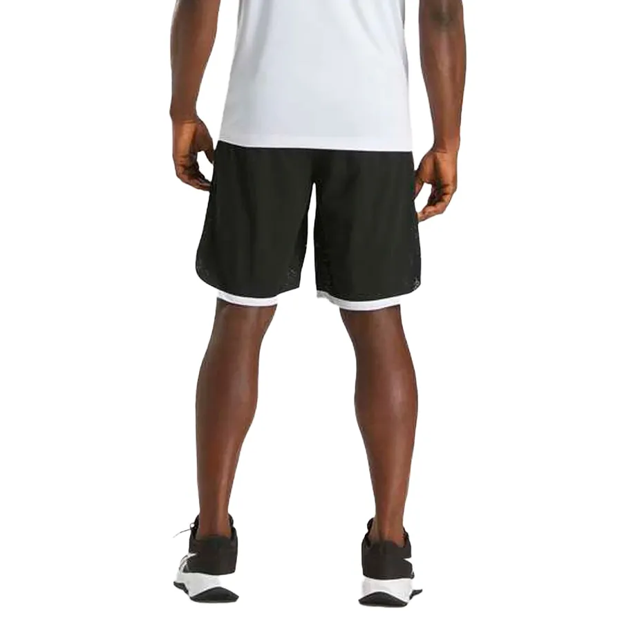 Imagen 2 de 3 de Short Reebok Bb Mesh-NEGRO/BLANCO