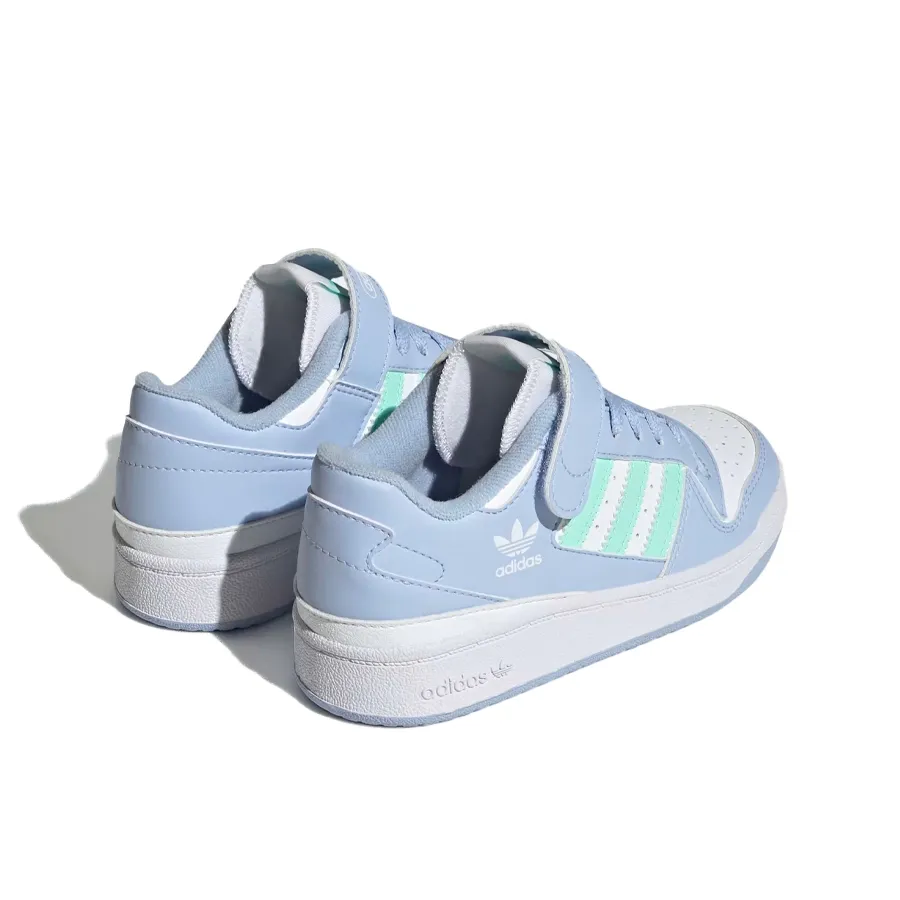 Imagen 5 de 8 de Zapatillas adidas originals Forum Low-BLANCO/CELESTE/VERDE AGUA