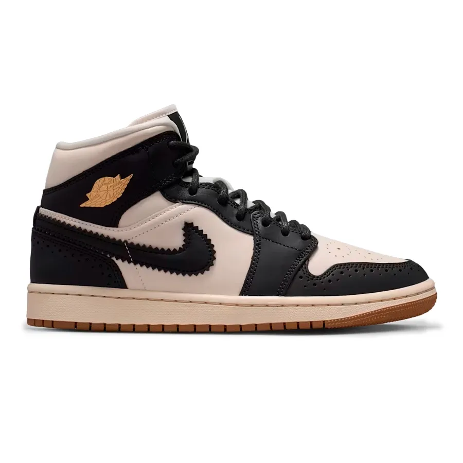 Imagen 0 de 7 de Zapatillas Nike Air Jordan 1 Mid Se-CRUDO/NEGRO