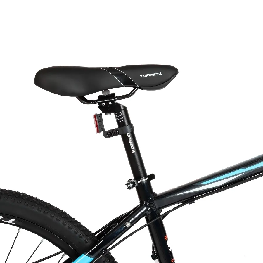 Imagen 7 de 8 de TopMega Mountain Bike Neptune R26 21vel-NEGRO/CELESTE/NARANJA