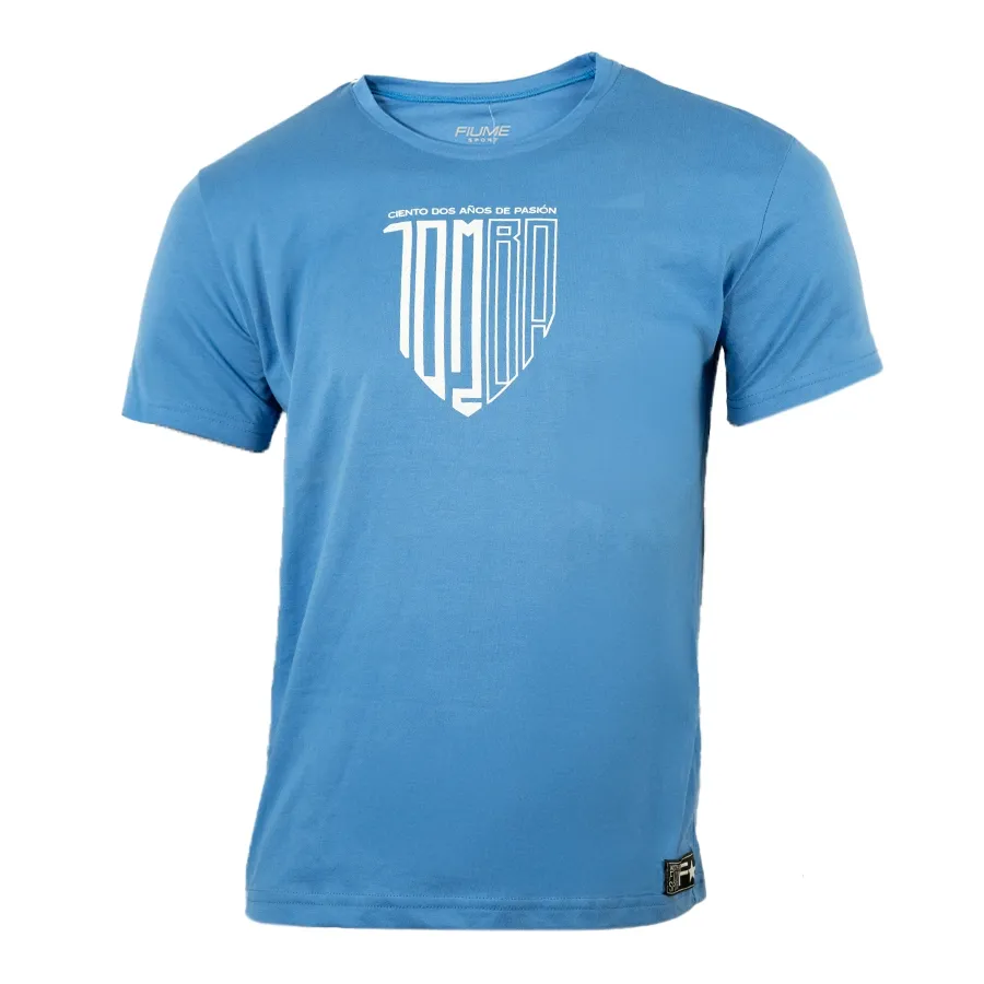 Imagen 0 de 3 de Remera Fiume Sport 102 años Godoy Crux-AZUL