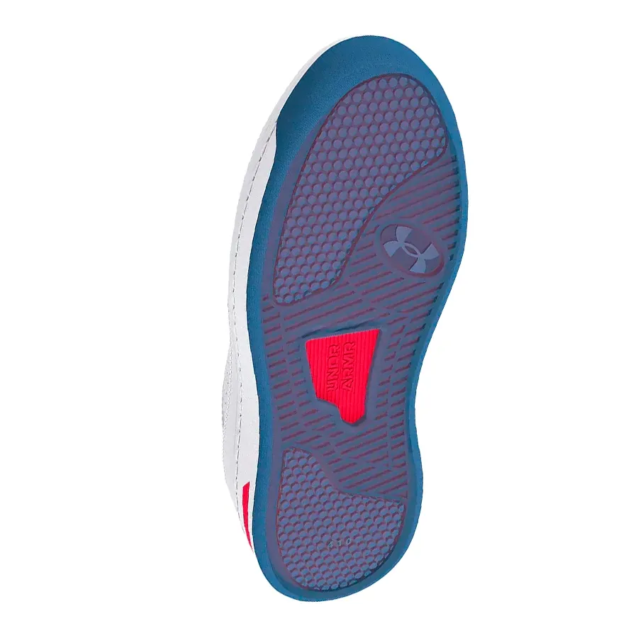 Imagen 2 de 3 de Zapatillas Under Armour Court 96-BLANCO/ROJO/AZUL