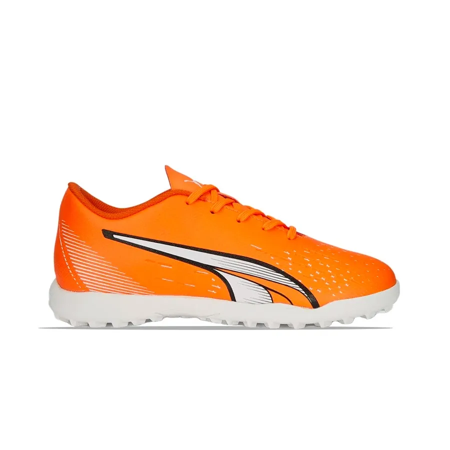 Imagen 0 de 5 de Botines Puma Ultra Play Tt Jr-NARANJA/BLANCO/NEGRO
