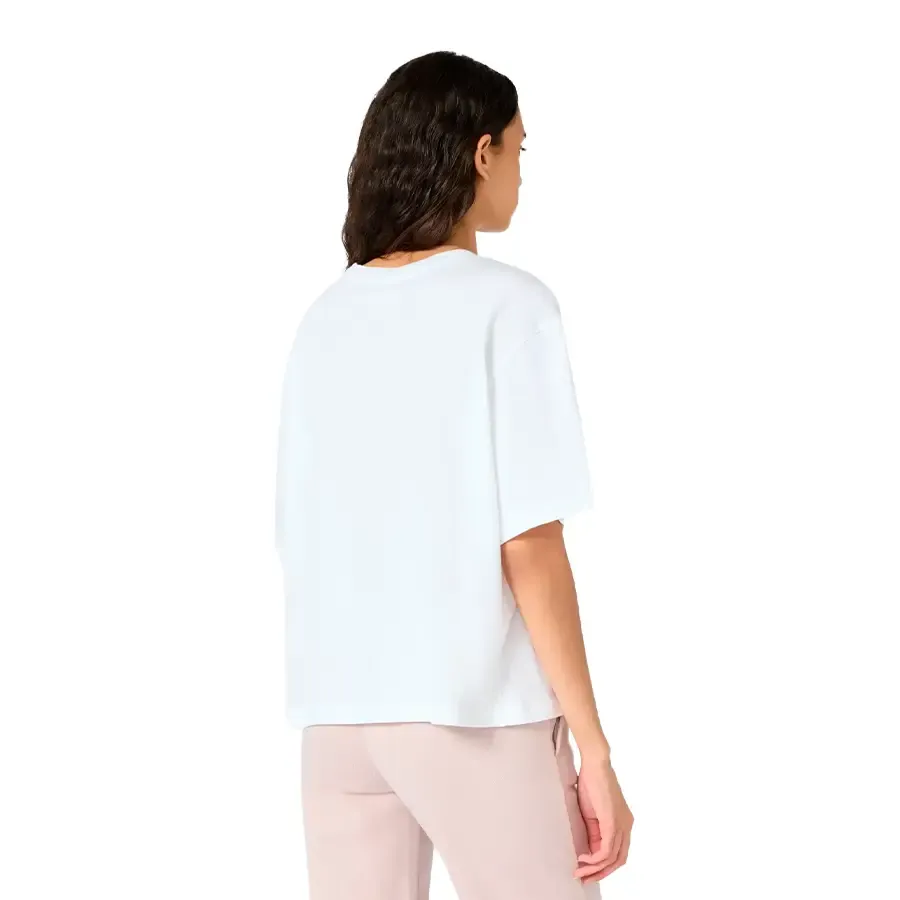 Imagen 1 de 3 de Remera Champion Loose Fit-BLANCO/VERDE AGUA