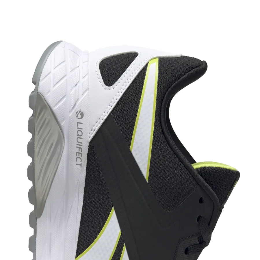 Imagen 5 de 6 de Zapatillas Reebok Liquifect 90-NEGRO/VERDE FLUOR/ BLANCO