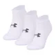 medias-under-armour-ua-core-low-cut-paquete-de-3-BLANCO