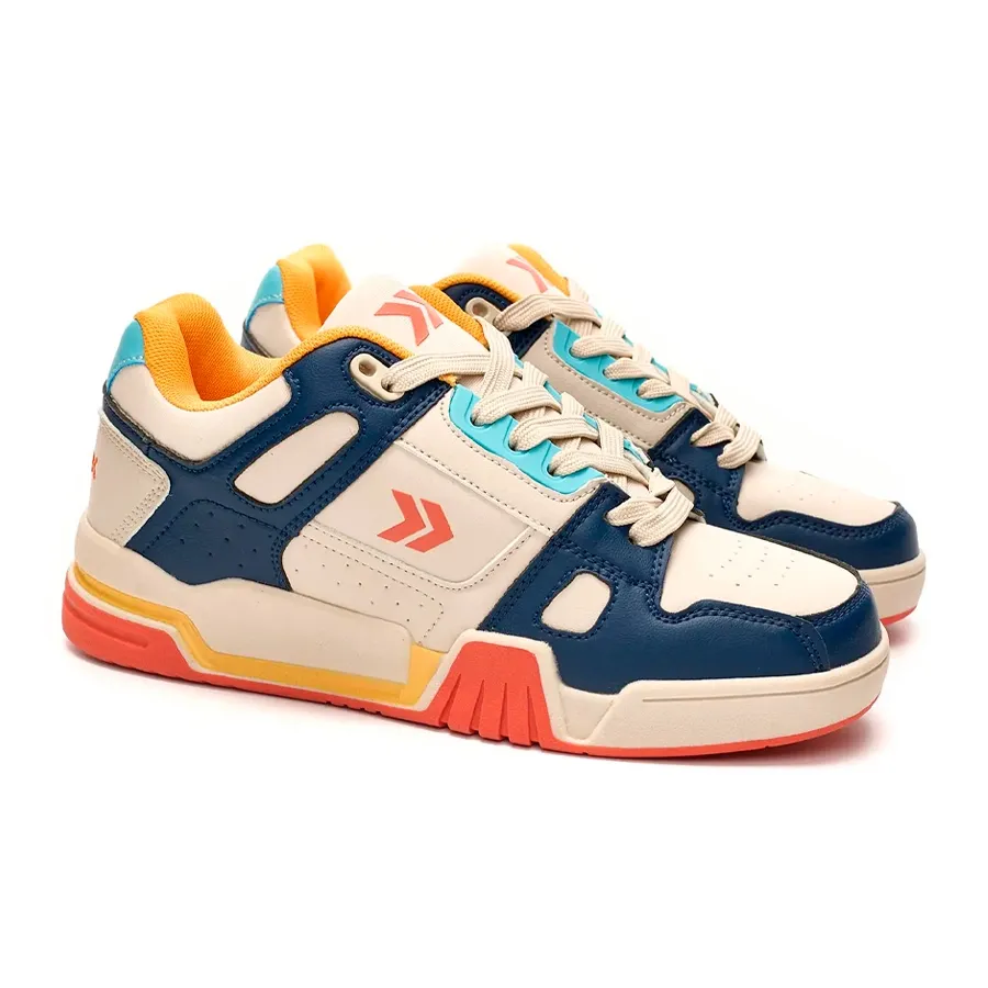 Imagen 1 de 5 de Zapatillas Atomik Emmet-CRUDO/AZUL/NARANJA/AMARILLO