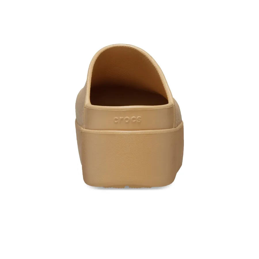 Imagen 2 de 3 de Sandalias Crocs Dylan Plarform Clog-KHAKHI