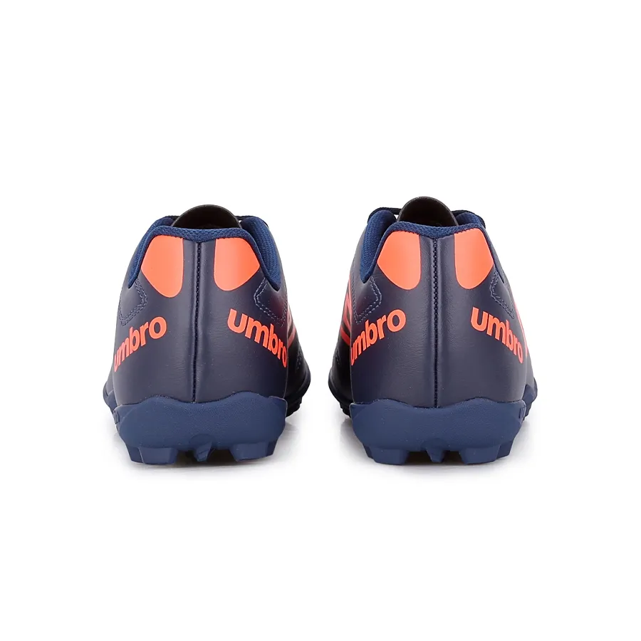 Imagen 3 de 6 de Botines Umbro Sintético Class-MARINO/NARANJA