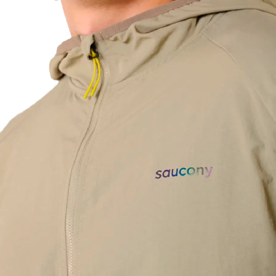Imagen 4 de 6 de Campera Saucony Metro Windbreaker-VERDE SECO