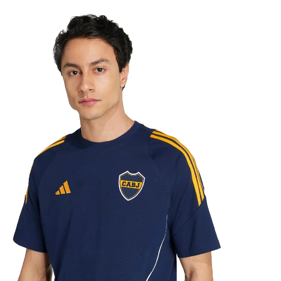 Imagen 4 de 5 de Remera adidas de Boca Juniors Tiro 25-MARINO/AMARILLO