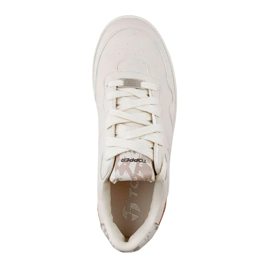 Imagen 3 de 5 de Zapatillas Topper Terre Print Plataforma-BEIGE