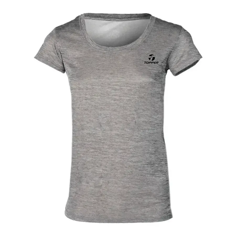 Imagen 1 de 5 de Remera Topper Basica-GRIS