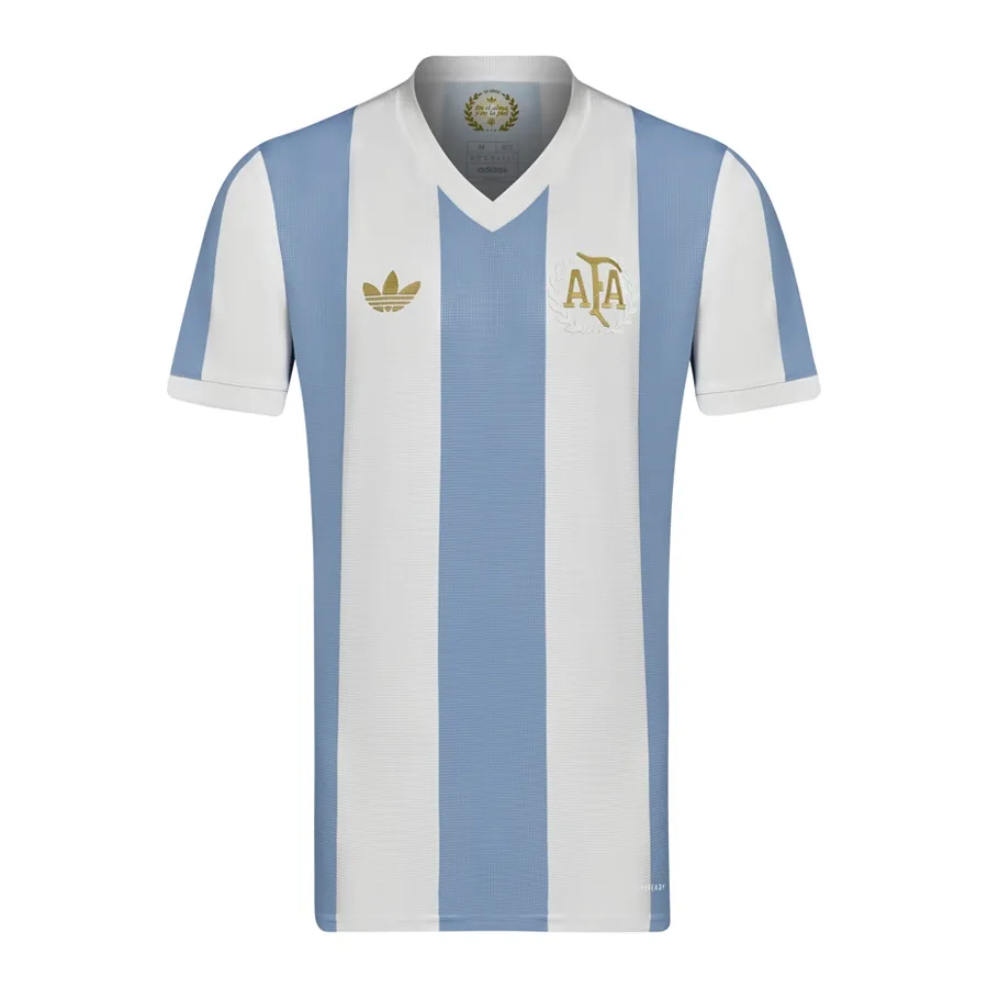 Imagen 0 de 6 de Camiseta adidas originals Aniversario Argentina 50 Años Afa-BLANCO/CELESTE
