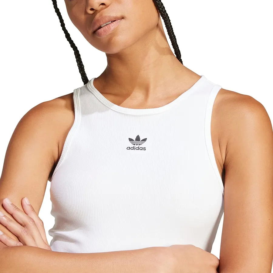 Imagen 4 de 6 de Musculosa adidas originals Essentials Rib-BLANCO