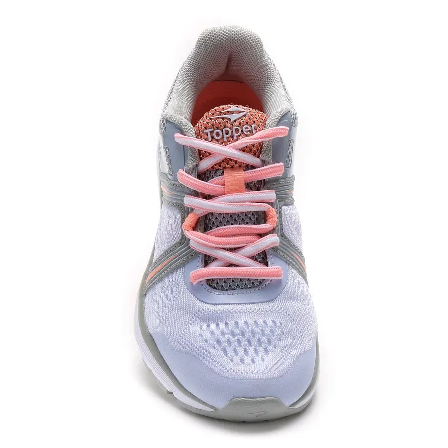 Imagen 1 de 4 de Zapatillas Topper Lady Enjoy Iii-BLANCO/GRIS/ROSA