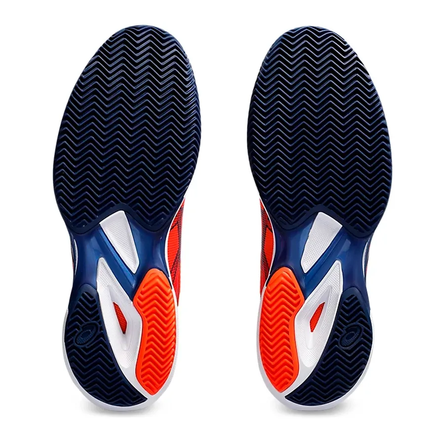 Imagen 6 de 7 de Zapatillas Asics Solution Speed Ff 3 Clay-NARANJA/MARINO